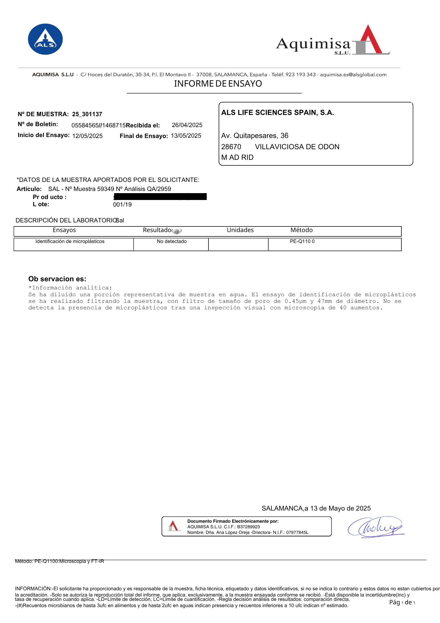 LAB RAPPORT - MIKROPLAST