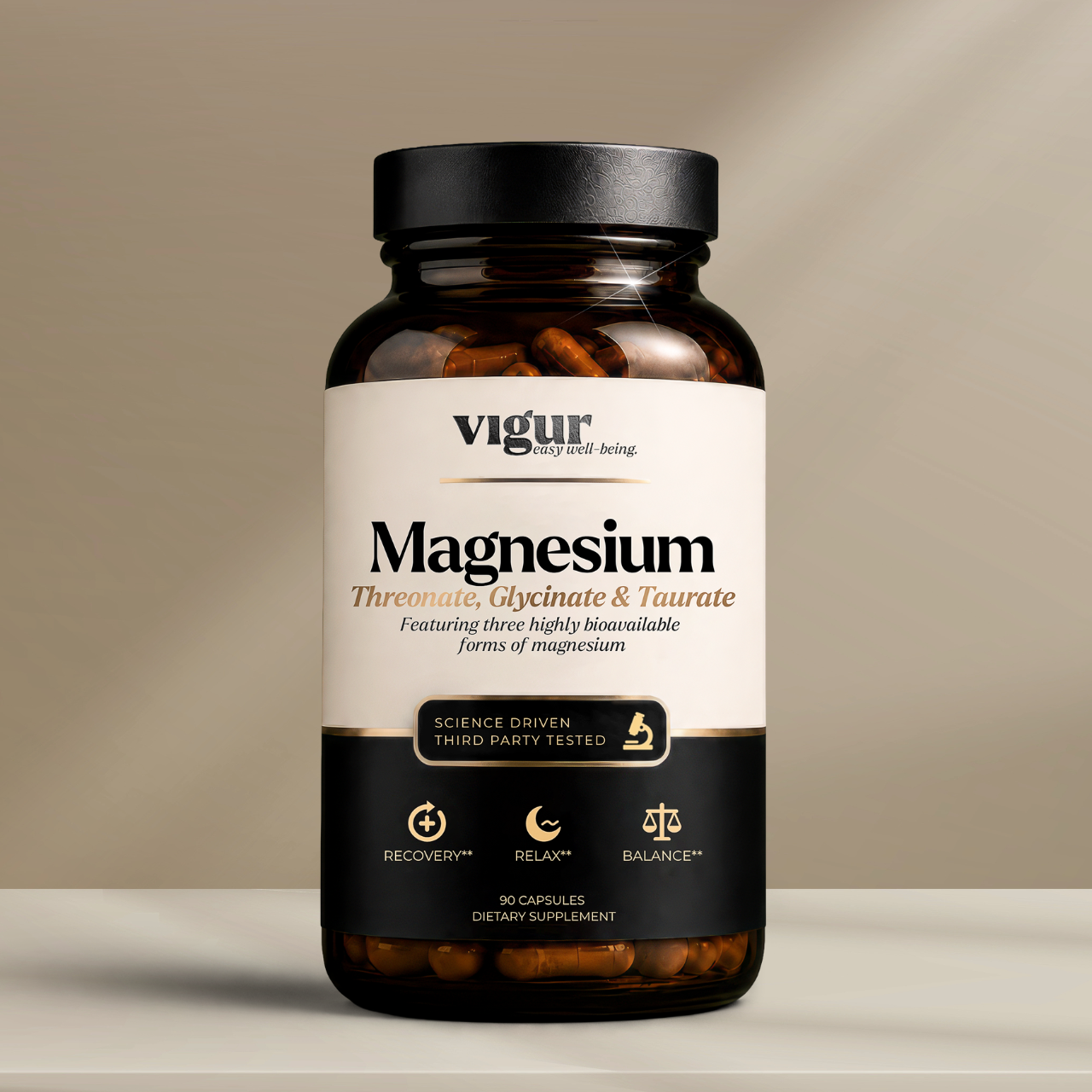 Magnesium L-Treonat, Glysinat & Taurat