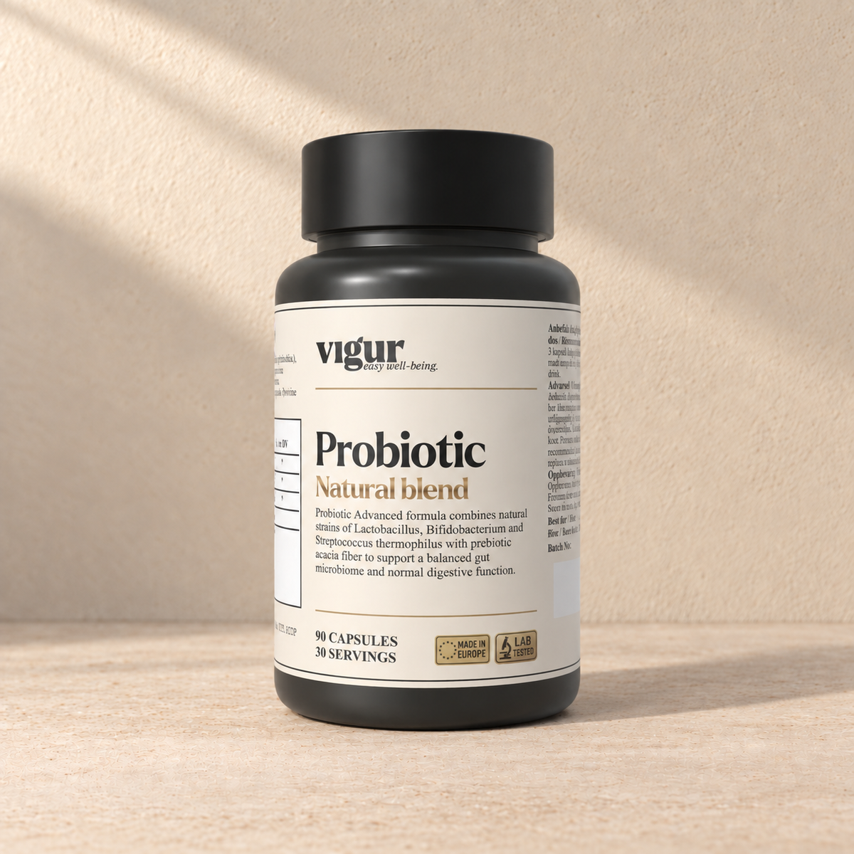 Naturlig Probiotika og Prebiotika