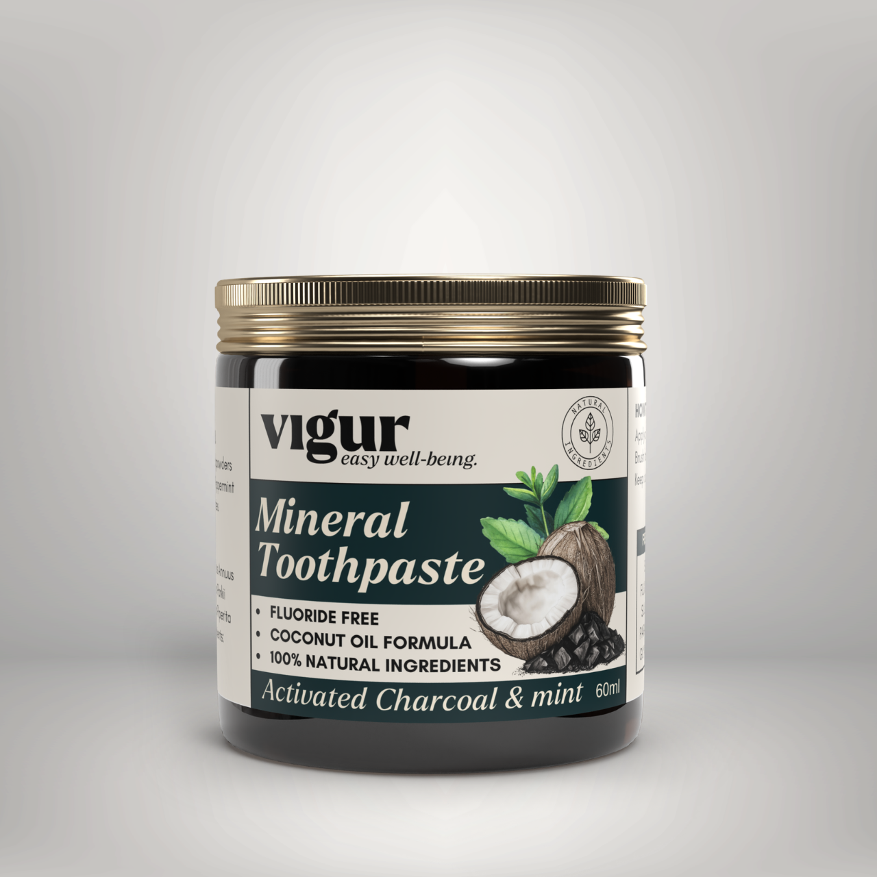 Mineral Tannkrem FLUOR-FRI 60ml