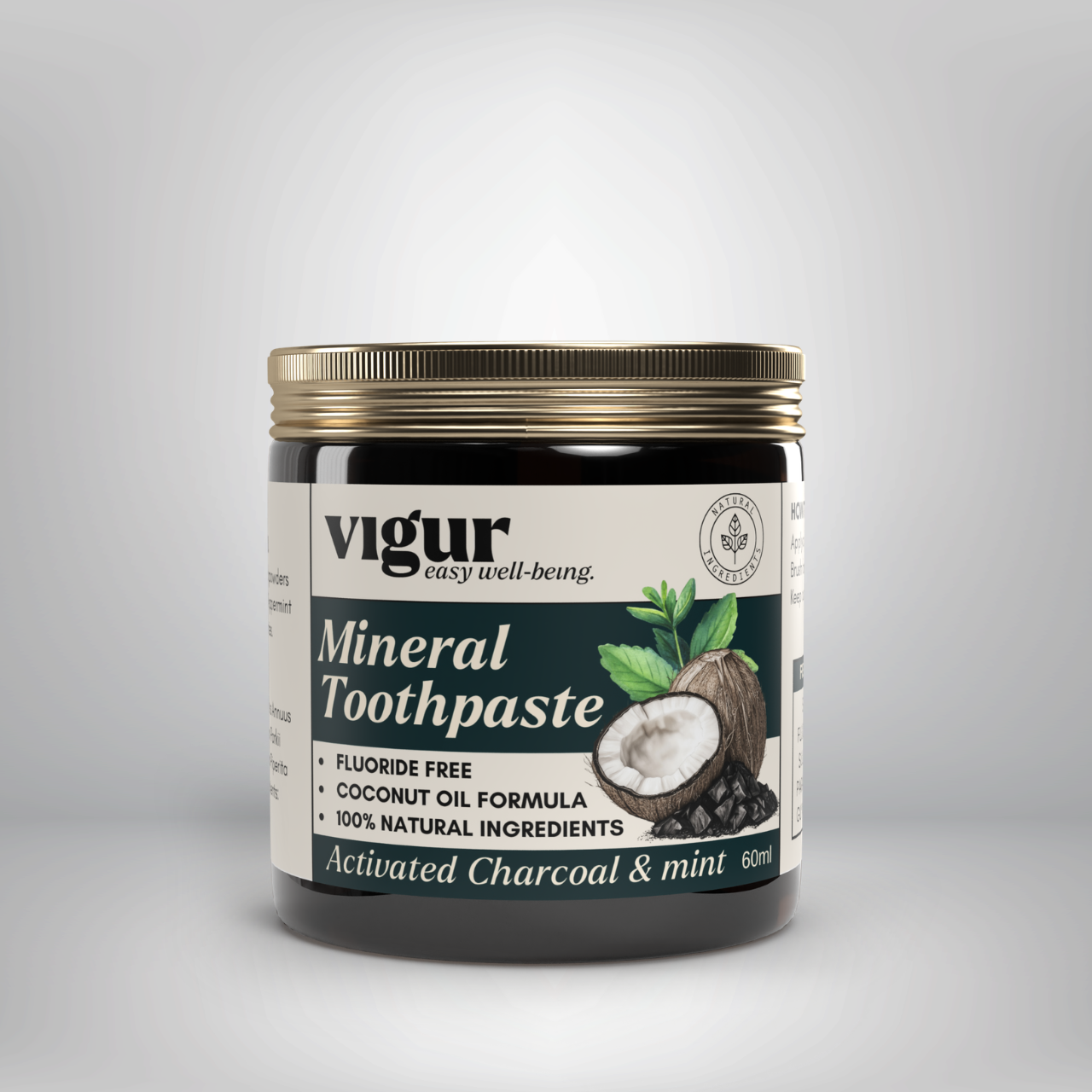 Mineral Tannkrem FLUOR-FRI 60ml