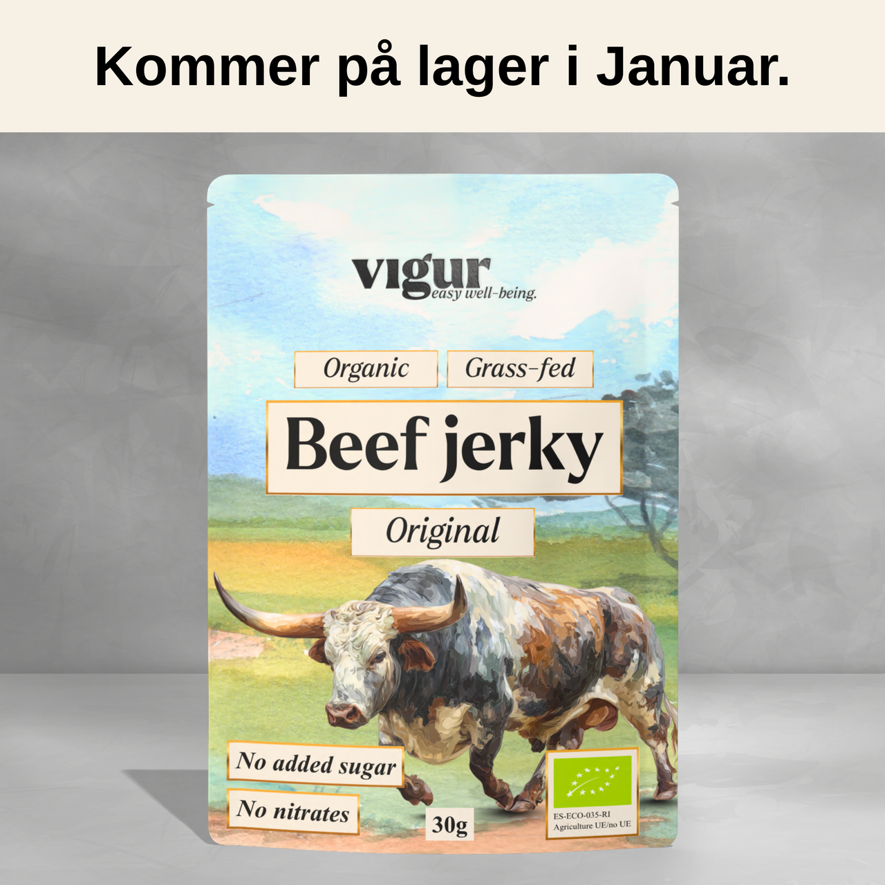 Øko Beef Jerky Original 30g