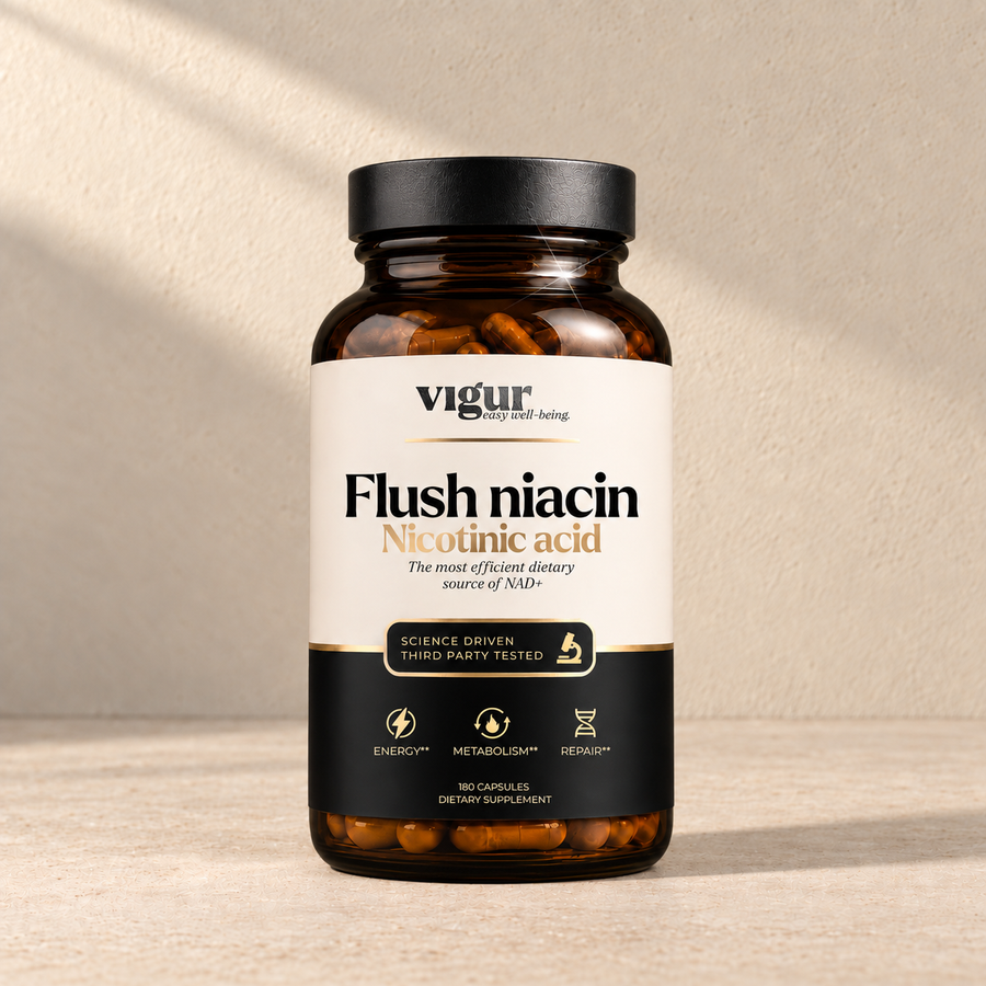 Flush Niacin, NAD+ booster & Detox