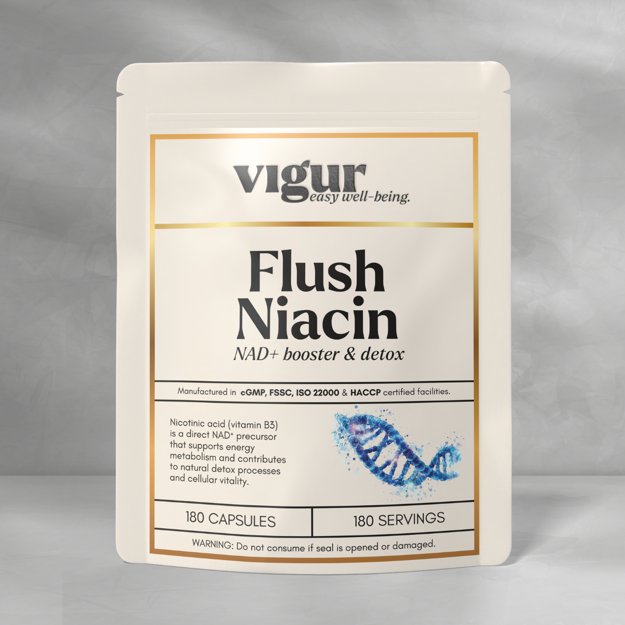 Flush Niacin, NAD+ booster & Detox