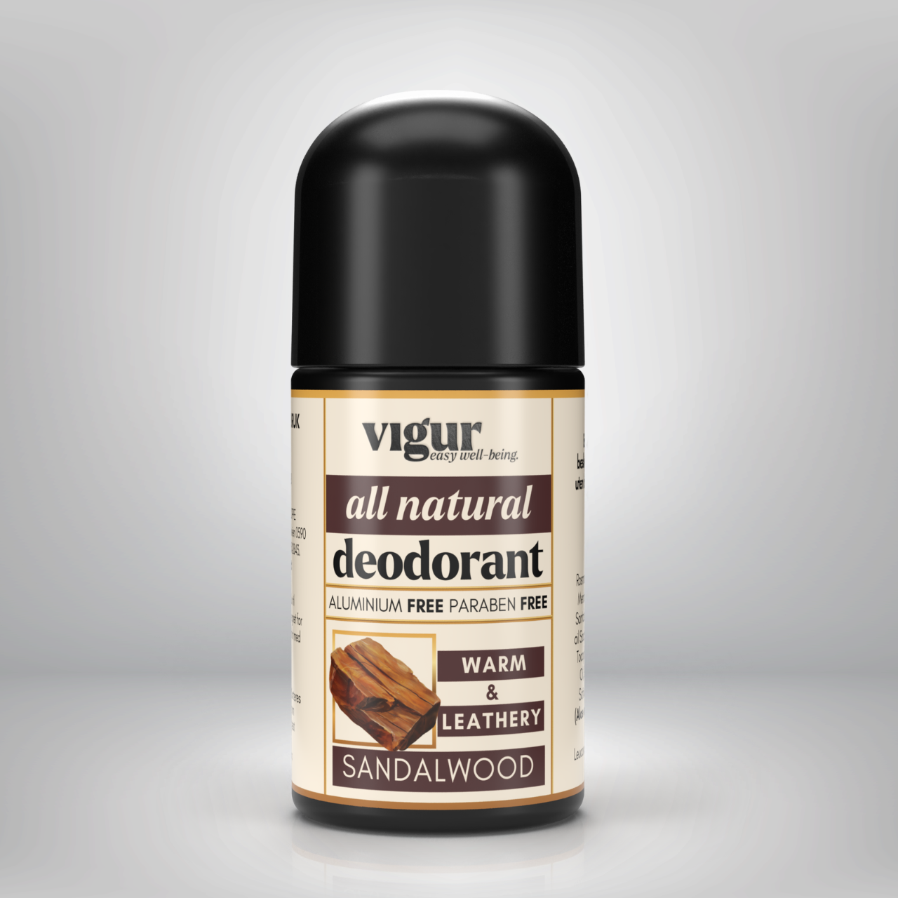 Naturlig Deodorant Sandeltre (MASKULIN)