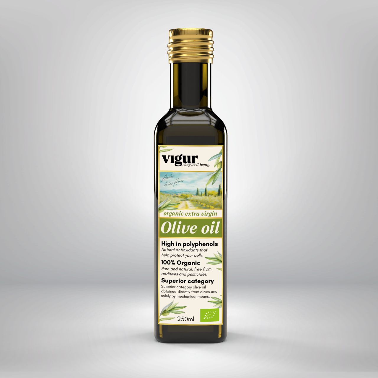 Øko Olivenolje Extra Virgin Polyfenol-rik