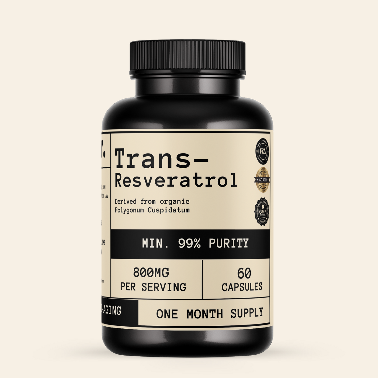 Trans-Resveratrol Kosttilskudd